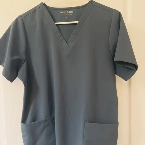 Women's Teal Scrub Set - Picture 3 of 4